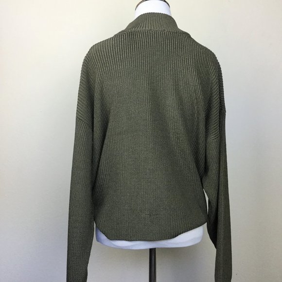 NWT Atlein Olive Sweater 38 - Picture 5 of 9